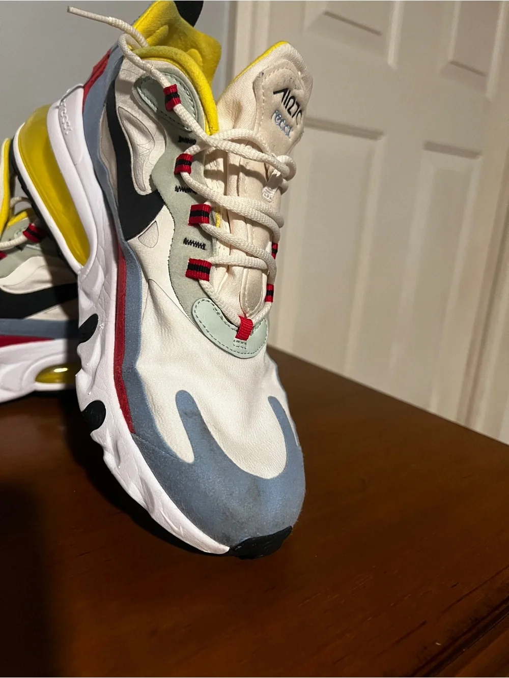 Nike Air Max 270 React Bauhaus (Women's Shoe). Gently Used. Size 10.